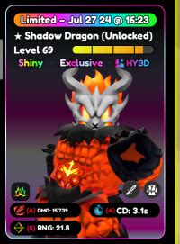 Best Deal Cheapest Almighty Shiny Shadow Dragon Unlocked