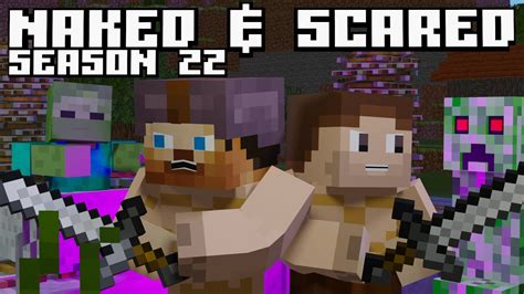 S22e08 Naked And Scared Minecraft Challenge In Ultra Hardcore Youtube