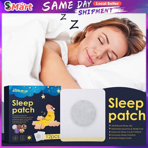 48Pcs Sleep Aid Plaster Sleeping Herbal Patch Improve Insomnia Relieve