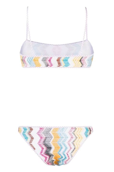 Zig Zag Print Bikini Set Tiffany Boutique Cyprus