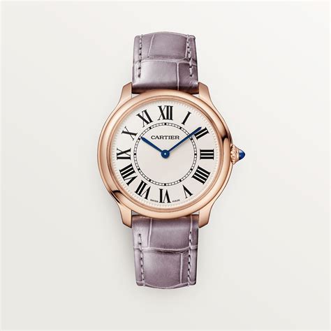 Ronde Louis Cartier Watch R Plique De Montres De Luxe