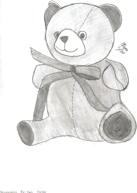 Pencil Sketch Of Teddy Bear At PaintingValley Explore Collection