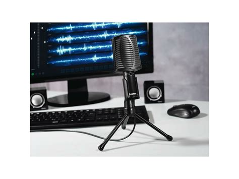 Mikrofon HAMA MIC-USB Allround Czarny cena, opinie, dane techniczne ...