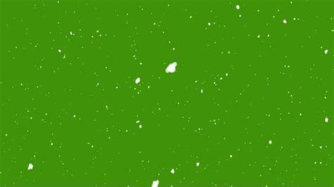 Snow Falling On Green Screen Background Stock Footage Video (100% ...