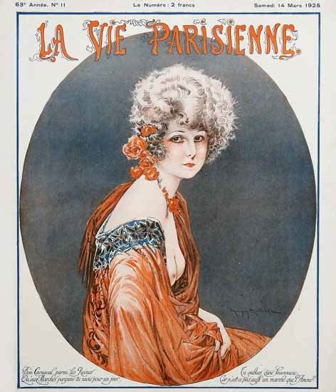 La Vie Parisienne 1925 Mars 14 Sex Appeal Mad Men Art Vintage Ad Art Collection