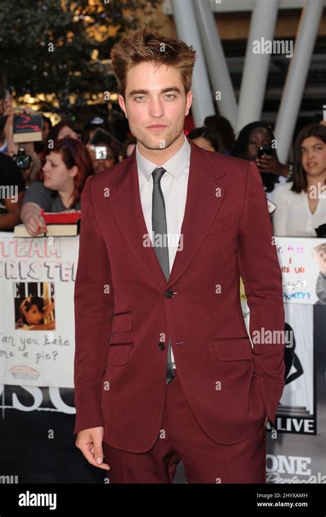 Robert Pattinson At The Premiere Of The Twilight Saga Eclipse As