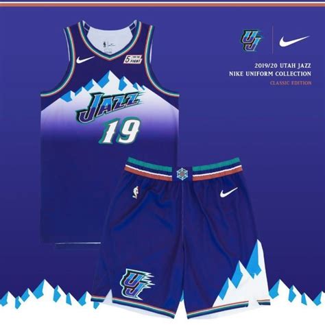 Utah Jazz Bring Back Iconic Purple Mountain Jerseys For 2019 20 Season