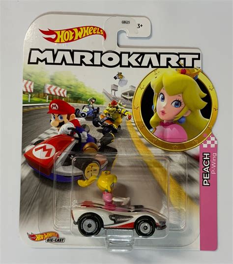 New Mario Kart Hot Wheels Peach In P Wing Kart Free Shipping