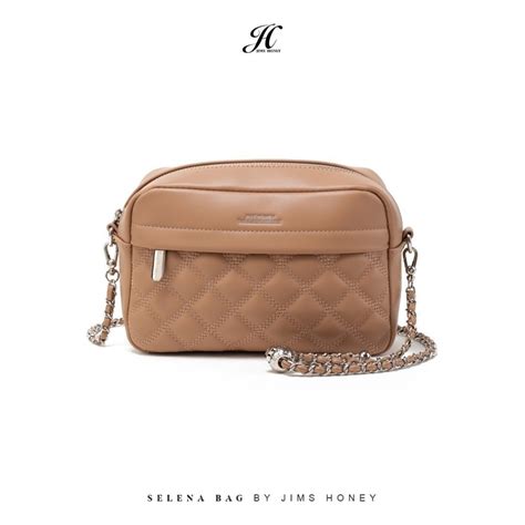 Selena Bag (JH-1003) - SELENA-BROWN - Jims Honey Jakarta