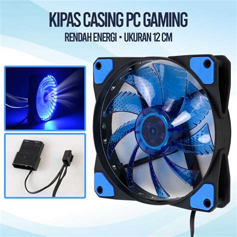 Jual SXDOOL Kipas Casing PC Gaming LED CPU Fan 12cm 12025