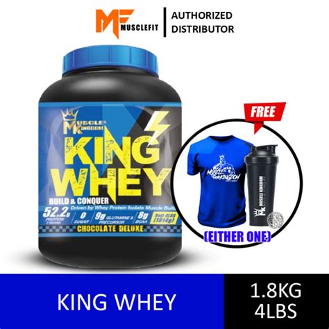 Slimming Muscle Kingdom King Whey Protein Isolate Whey 2 Lbs900 G 4