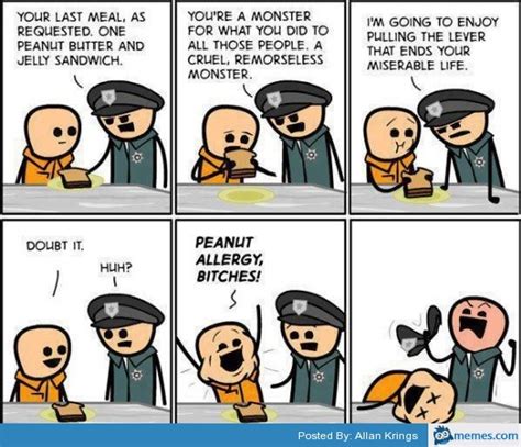 Cyanide And Happiness Peanut Allergy