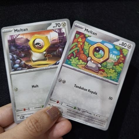 Jual Kartu Pokemon Tcg Indonesia Meltan Shopee Indonesia