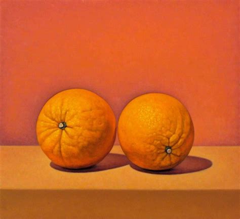 Tom Gregg Two Oranges Painting For Sale At 1stdibs