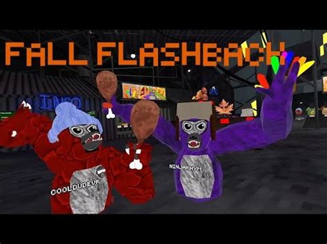 THE GORILLA TAG FALL FLASHBACK IS OUT YouTube