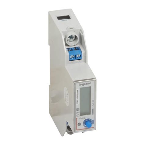 Compteur modulaire monophasé EMDX³ non MID raccordement direct 45A