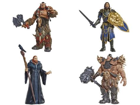 Варкрафт фильм фигурки: купить игрушки персонажей из Warcraft Movie в ...