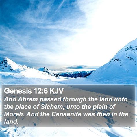 Genesis 126 Kjv Bible Verse Images