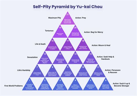 Melting Snowflakes The Self Pity Pyramid By Yu Kai Chou