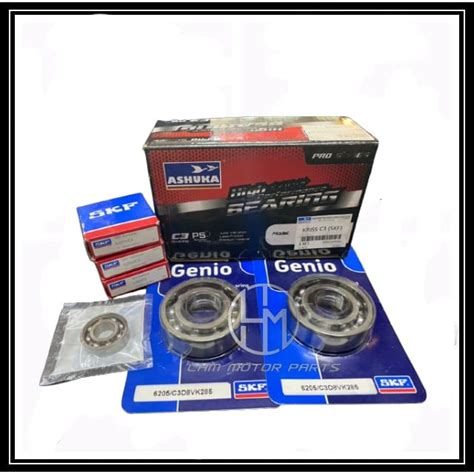 Ashuka Racing Enjin Engine Bearing Set Kriss Ex Dream Wave Lc S Lc S