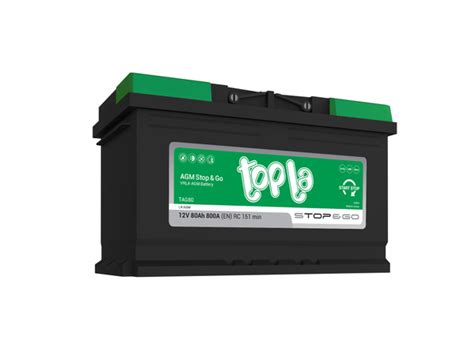 Аккумулятор автомобильный Topla 114080 купить по выгодной цене в ...