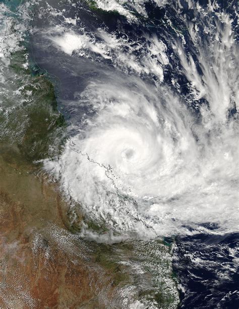 Nasa Sees Tropical Cyclone Debbie Approaching Queensland For Landfall