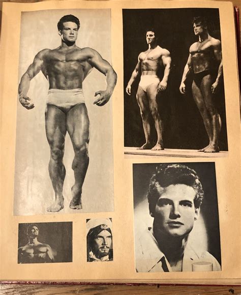 Gay Icon Steve Reeves Scrapbook House Of Mirth Photos