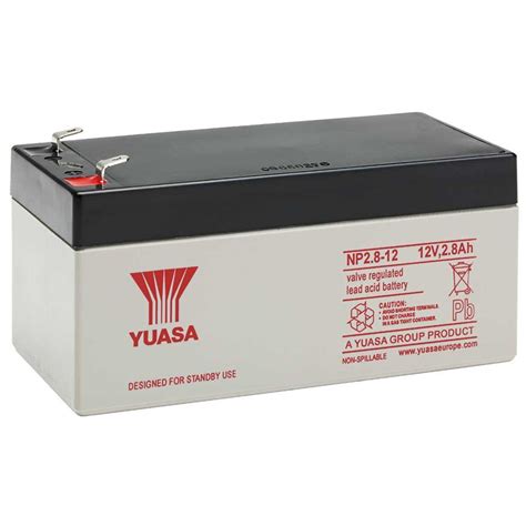 Yuasa 12v 28ah Sealed Lead Acid Battery Electrical World