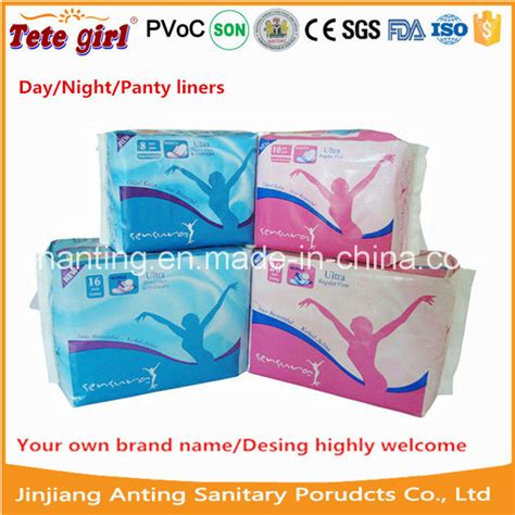 China Best Lady Sanitary Pad Price Disposable Cotton Pads Manufacturer