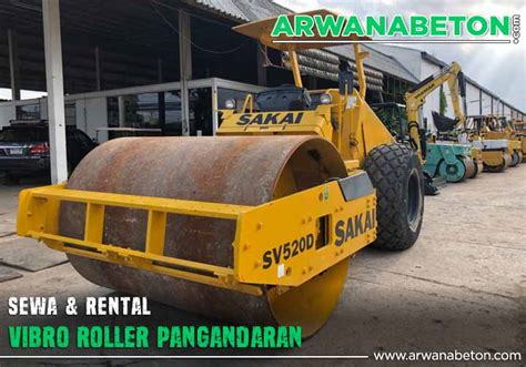 Harga Sewa Vibro Roller Pangandaran Per Jam