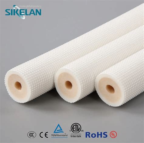 Air Conditioning White Or Customized Color PE Insulation Pipe Colored