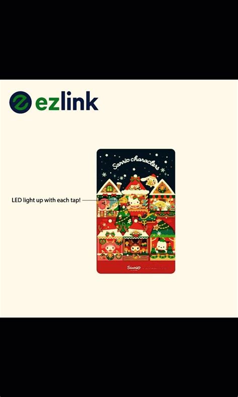 Sanrio Mx Christmas Led Simply Go Ez Link Card Hobbies Toys Travel