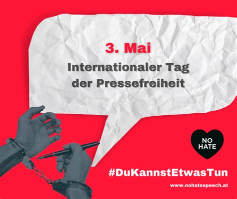 3 Mai Welttag Der Pressefreiheit NoHateSpeechAT 2022 Atpb24