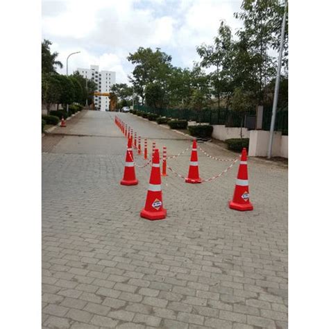 Red White Pvc Traffic Cone At Best Price In Pune Smartech Safety