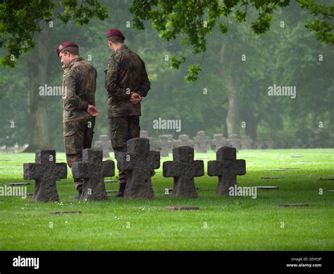 La Cambe German War Cemetery In Normandy France Stock Photo Alamy