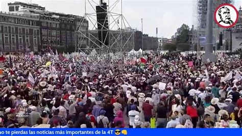 Amlo Marcha Y Miles Con él A 4 Años Del Inicio De La 4t Youtube