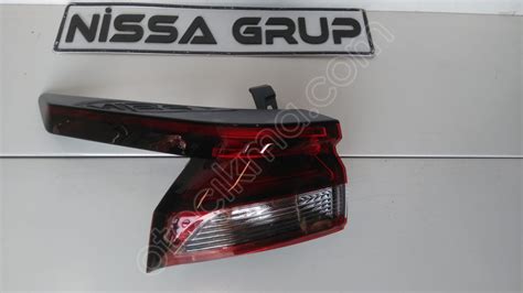 NİSSAN QASHQAİ SOL DIŞ STOP OEM SIFIR J12 2022 26555 6UA0A Çıkma Yedek