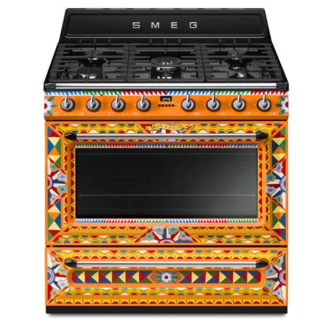 Dolce Gabbana X Smeg Transform Kitchen Appliances With Sicilian