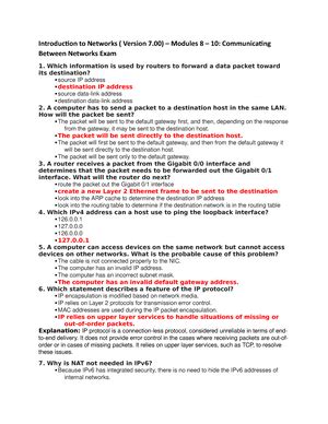 CCNA 2 V7 0 Final Exam Answers Full Switching Routing And Wireless