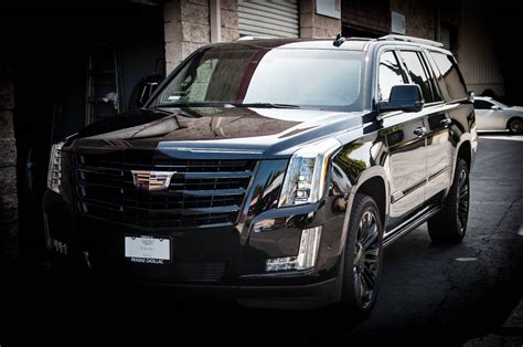 Chrome Delete Vinyl Overlay Cadillac Escalade Grill Not