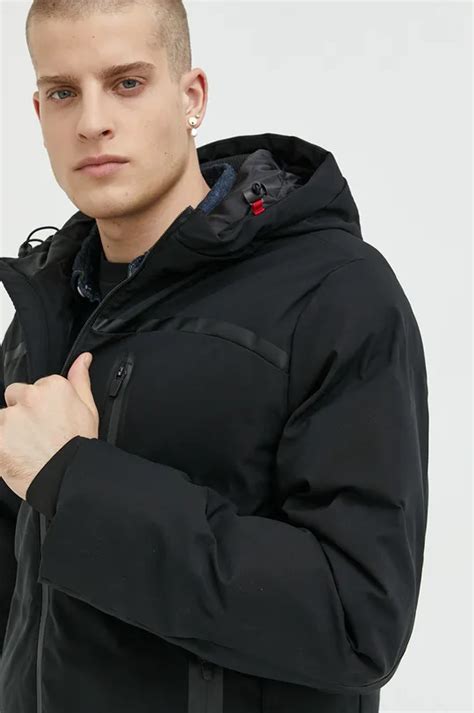 Куртка Jack & Jones Jcoheat мужская цвет чёрный зимняя | ANSWEAR.ua