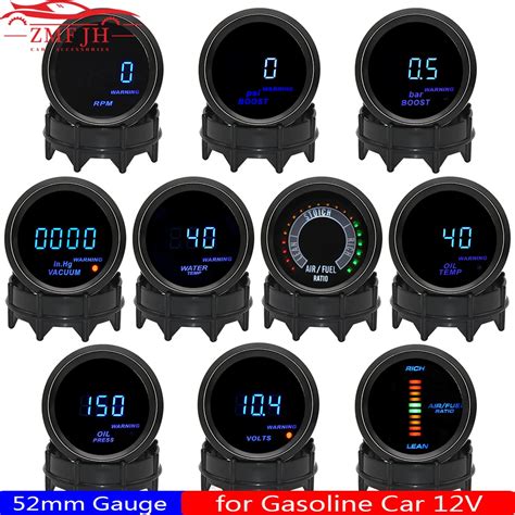 Carro Digital Turbo Boost Gauge Temp Da Gua Temp Leo Man Metro De Leo