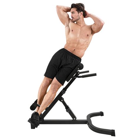 Denest Roman Chair Back Extension Machine Lower Back Hyperextension