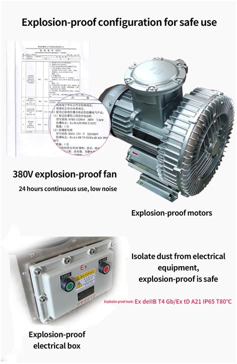 Yyvac Emd Atex Certificate Explosion Proof Metal Dust Industrial