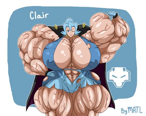 Rule 34 Abs Biceps Breasts Clair Pokemon Female Hyper Hyper Muscles Matl Muscles Muscular