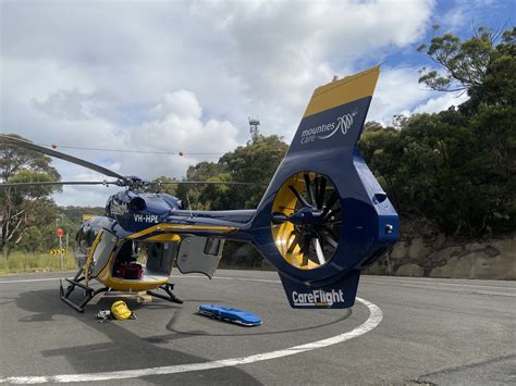 Motorcyclist Airlifted To Hospital After Collision With Car Careflight