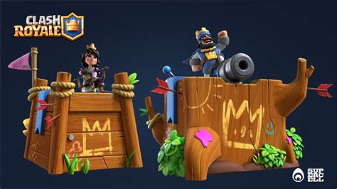 ArtStation - Clash Royale - Tower Skins, Fernando Quinn | Clash royale ...