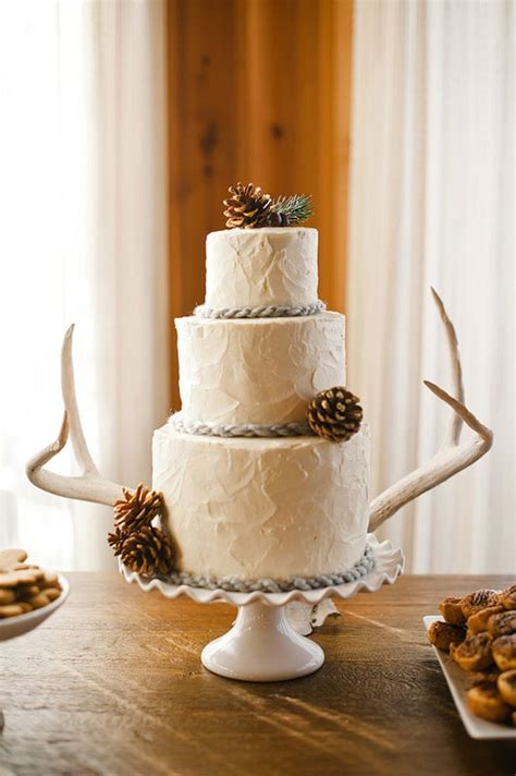 22 Seasonal Wedding Cake Ideas For A Winter Wedding Western Wedding