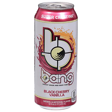 Bang Energy Drink Black Cherry Vanilla 16 Fl Oz Beverages FairPlay