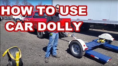 How To Use Master Tow Car Dolly Mastertow 80thd Instructions Youtube